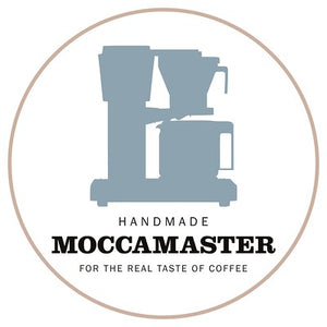 Moccamaster KBG Select Brushed Brass Kaffeerösterei – Siegel
